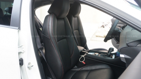 Bọc ghế da công nghiệp ô tô Mazda 3: Cao cấp, Form mẫu chuẩn, mẫu mới nhất